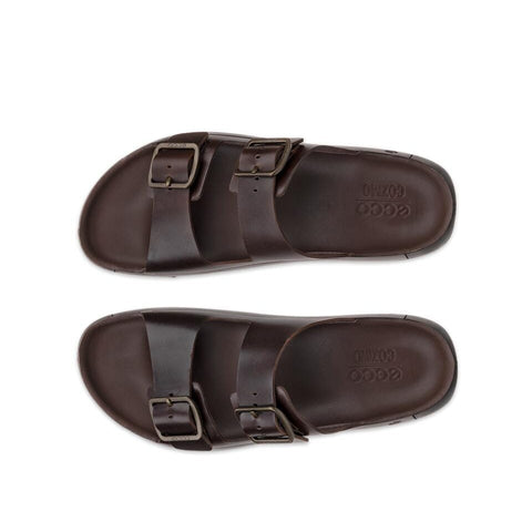 Cozmo Buckle - Mens - Potting Soil Slides ECCO 