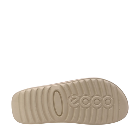 Cozmo Buckle Slide - Womens - Nude Toffee Slides ECCO 