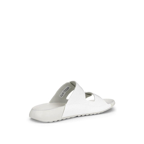 Cozmo Buckle - Womens - Bright White Slides ECCO 