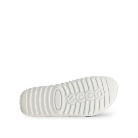 Cozmo Buckle - Womens - Bright White Slides ECCO 