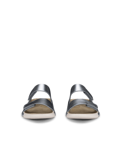 Cozmo - Womens - Pure Silver Slides ECCO 
