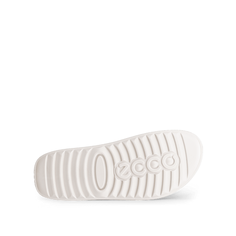 Cozmo - Womens - Pure White Gold Slides ECCO 