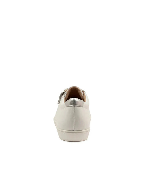 Diann XF - Womens - White / Silver Sneakers ZIERA 