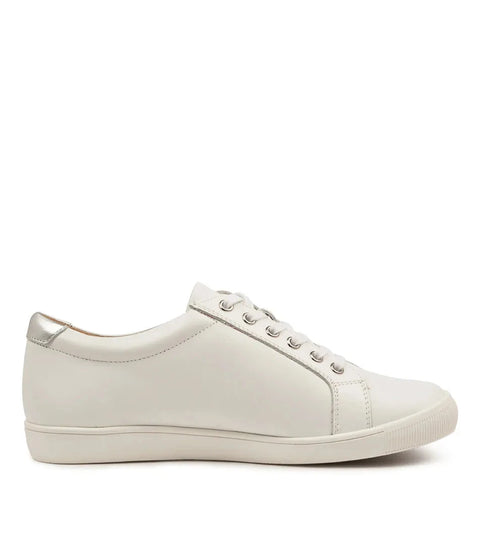 Diann XF - Womens - White / Silver Sneakers ZIERA 