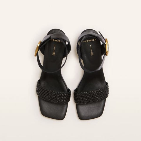 Eadie - Black Sandals Frankie4 