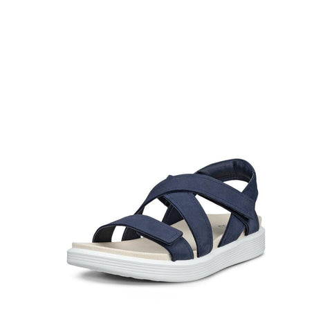 Ecco Soft Sandal 3 Strap - Womens - Marine Sandals ECCO 