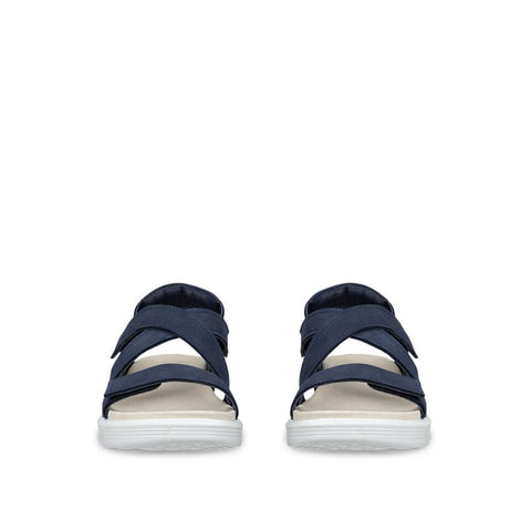 Ecco Soft Sandal 3 Strap - Womens - Marine Sandals ECCO 