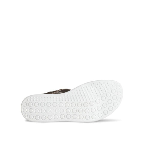 Ecco Soft Sandal Cross Strap - Womens - Cashmere Metallic Sandals ECCO 