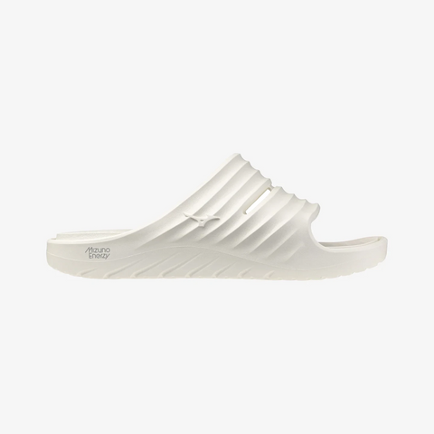Enerzy Slide - Unisex - White Slides Mizuno 