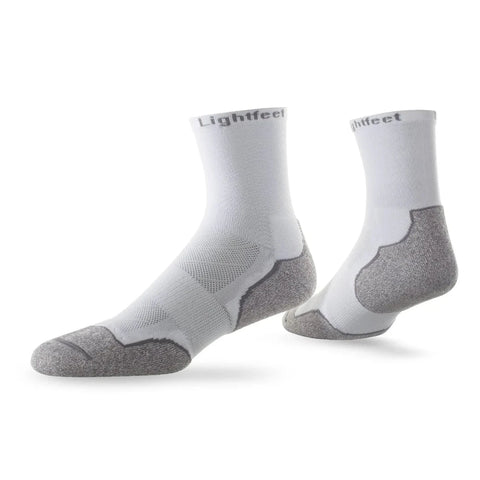 Evolution Sock Half Crew - White Socks Lightfeet 