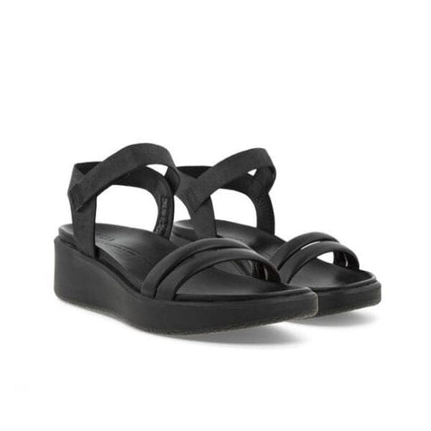 FLowt Wedge LX - Black Sandals ECCO 