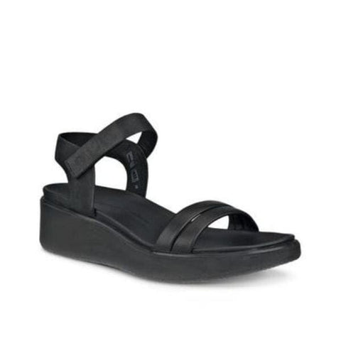 FLowt Wedge LX - Black Sandals ECCO 