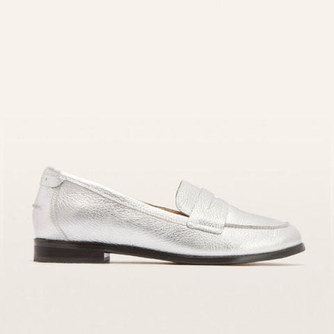 Franklin - Silver Tumbled Flats Frankie4 