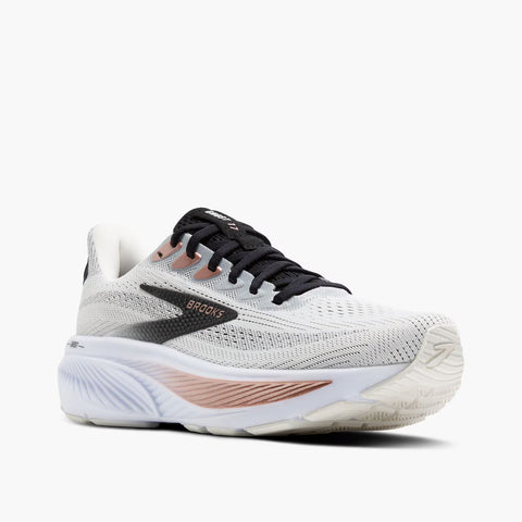 Ghost 17 - Womens - White/Black/Rose Gold Athletic BROOKS 