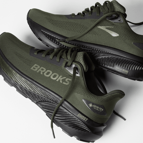 Ghost 18 Goretex - Mens - Forest / Black Athletic BROOKS 