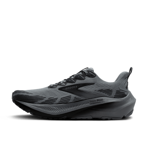 Ghost Trail - Mens - Gray/Blackened Pearl - Wide Athletic BROOKS 