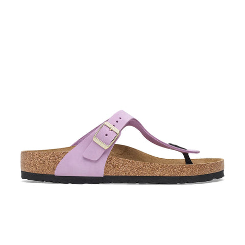 Gizeh Crocus Nubuck Leather - Regular Slides Birkenstock 