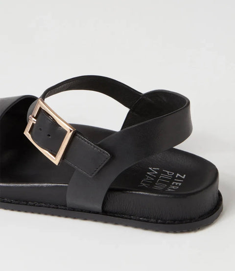 Hammil - Womens - Black Sandals ZIERA 