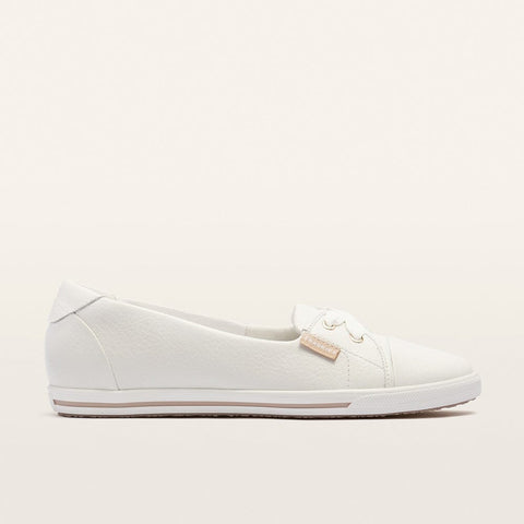 Hannah III - Womens - White Tumbled Casual Frankie4 