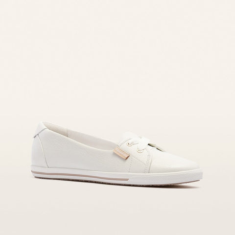 Hannah III - Womens - White Tumbled Casual Frankie4 