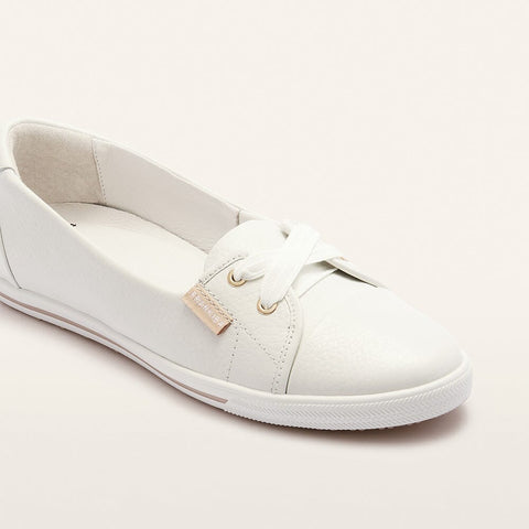 Hannah III - Womens - White Tumbled Casual Frankie4 