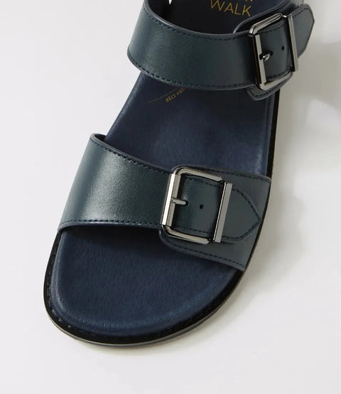 Hastice - Womens - Navy Sandals ZIERA 