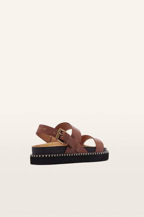 Hunter - Womens - Rich Tan Sandals Frankie4 