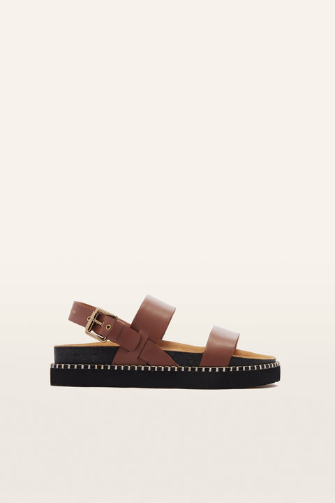 Hunter - Womens - Rich Tan Sandals Frankie4 