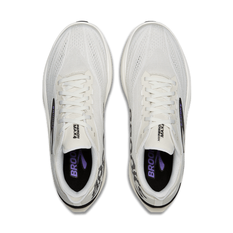 Hyperion Max 4 - Mens - Grey / Purple Athletic BROOKS 