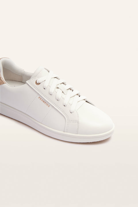 Jackie V - Womens - White/Rose Gold Sneakers Frankie4 