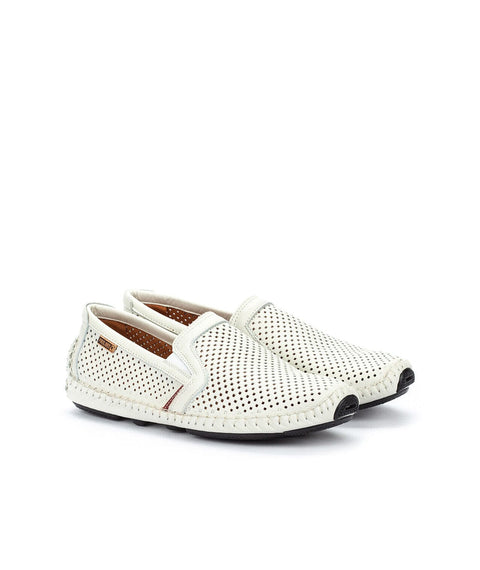 Jerez Loafer - Mens - White Slip On Pikolinos 