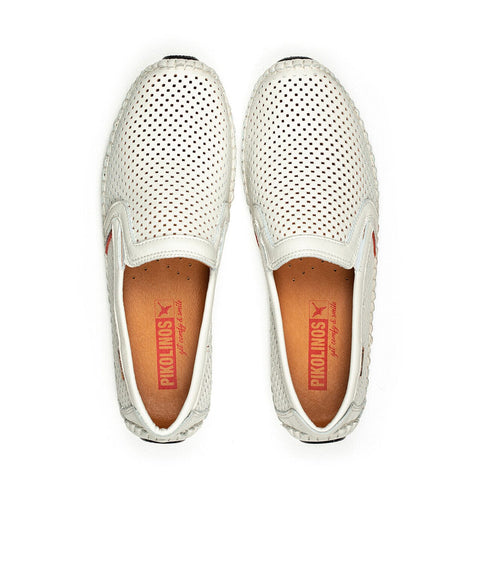 Jerez Loafer - Mens - White Slip On Pikolinos 