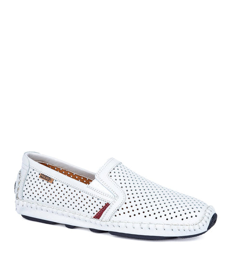 Jerez Loafer - Mens - White Slip On Pikolinos 