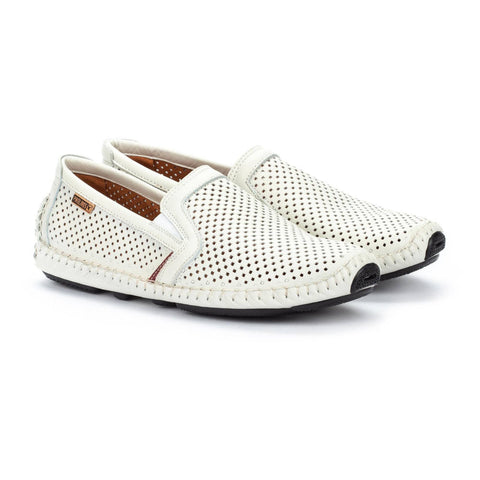 Jerez Loafer - Mens - White Slip On Pikolinos 