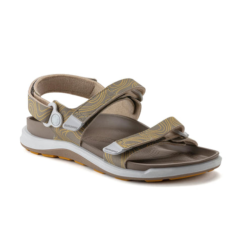 Kalahari Tecflor Birko-Flor - Womens - Khaki Sandals Birkenstock 