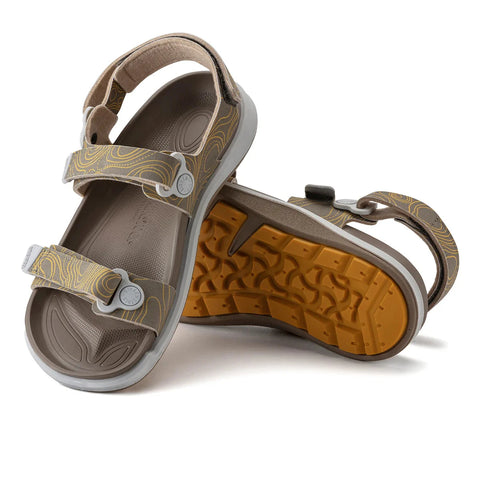 Kalahari Tecflor Birko-Flor - Womens - Khaki Sandals Birkenstock 
