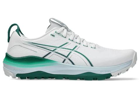 Kayano Ace 3 - Mens - White / Jasper - Wide Golf Asics Golf 