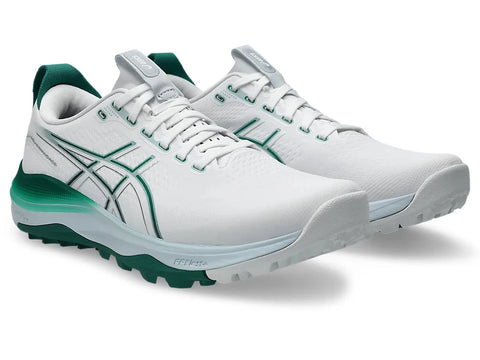 Kayano Ace 3 - Mens - White / Jasper - Wide Golf Asics Golf 