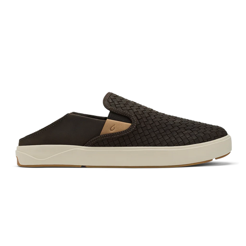 Lae Ahi Lauhala - Mens - Dark Java Slip On OLUKAI 