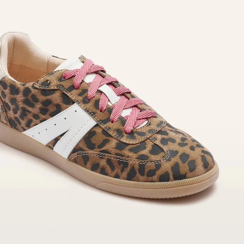 Levi - Womens - Leopard Print Suede Casual Frankie4 