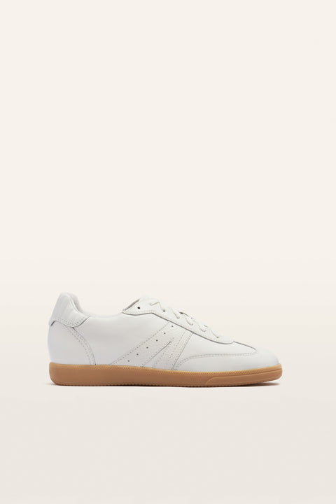 Levi - Womens - Soft White Emboss Sneakers Frankie4 
