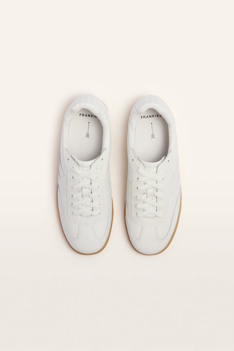 Levi - Womens - Soft White Emboss Sneakers Frankie4 