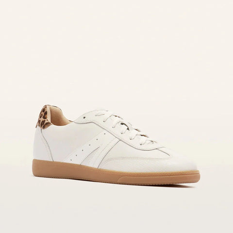 Levi - Womens - White/Leopard Sneakers Frankie4 