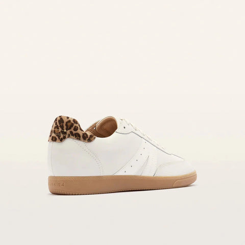 Levi - Womens - White/Leopard Sneakers Frankie4 