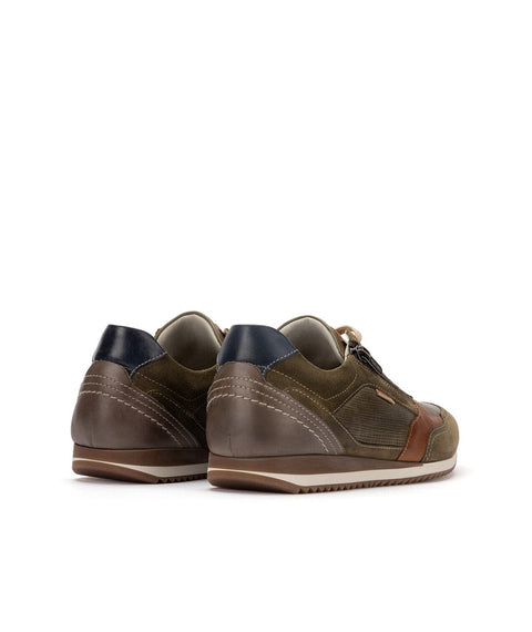 Liverpool Zip - Mens - Khaki Casual Pikolinos 