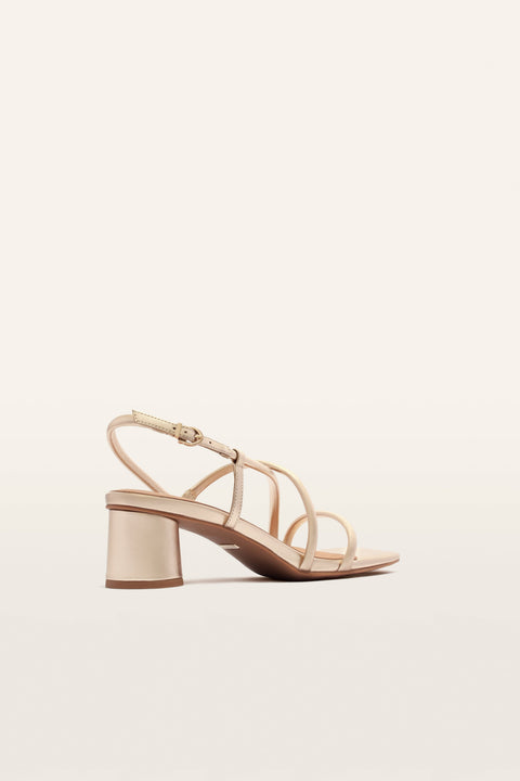 Lottie - Womens - Soft Gold Sandals Frankie4 