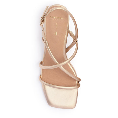 Lottie - Womens - Soft Gold Sandals Frankie4 