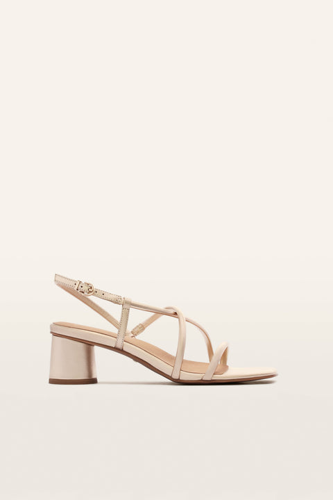 Lottie - Womens - Soft Gold Sandals Frankie4 
