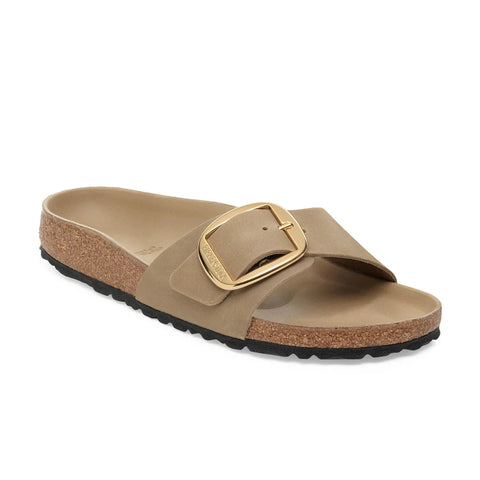 Madrid Big Buckle - Oiled Leather (Regular Width) - Tabacco Brown Slides Birkenstock 