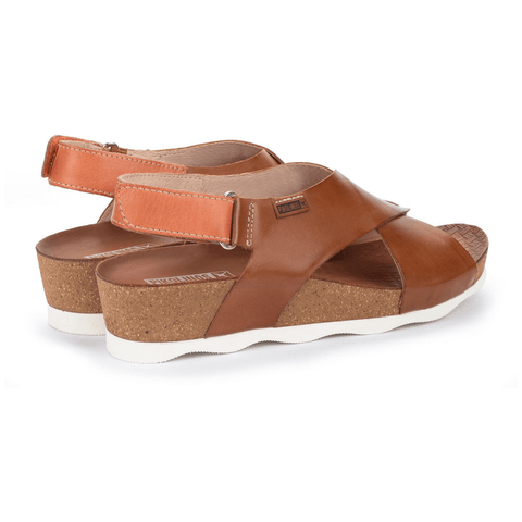 Mahon Wedge - Brandy Sandals Pikolinos 